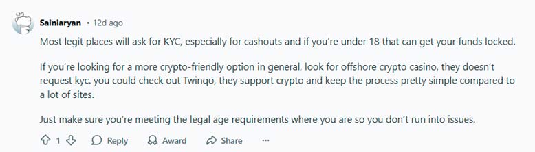 Reddit user Sainiaryan